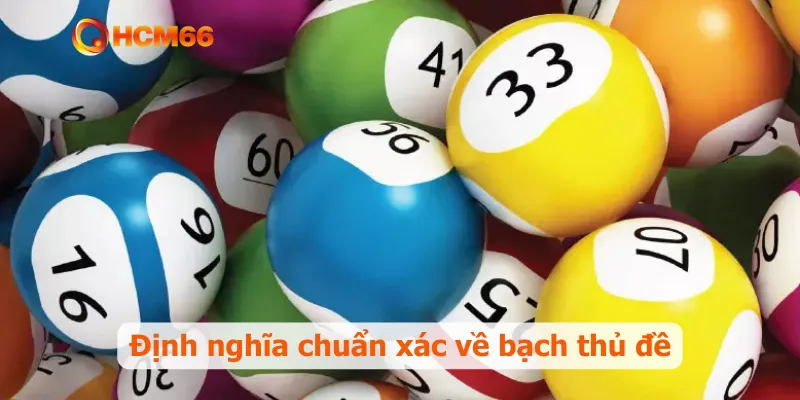 Định nghĩa chuẩn xác về bạch thủ đề